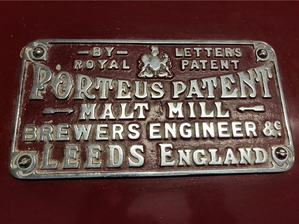 Picture of Porteus and Boby malt mills